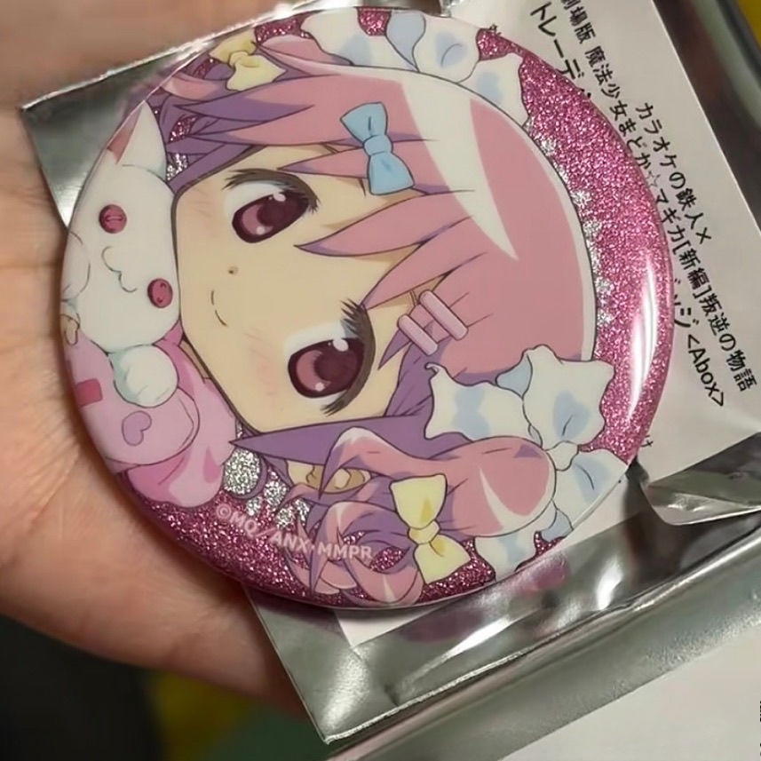 Women Fashion Icon - 58mm 귀여운 애니메이션 마법소녀 마도카 마기카