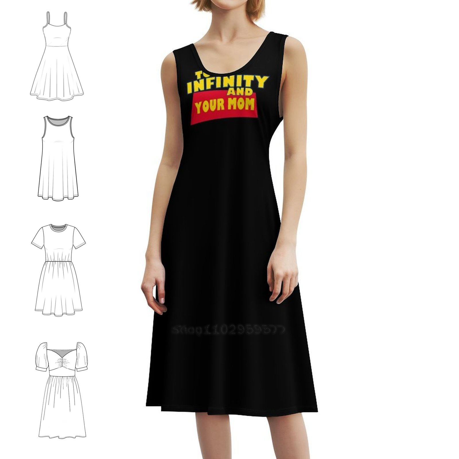 Smocked Dress Women - 인피니티 앤 유어 맘 플로럴 스목