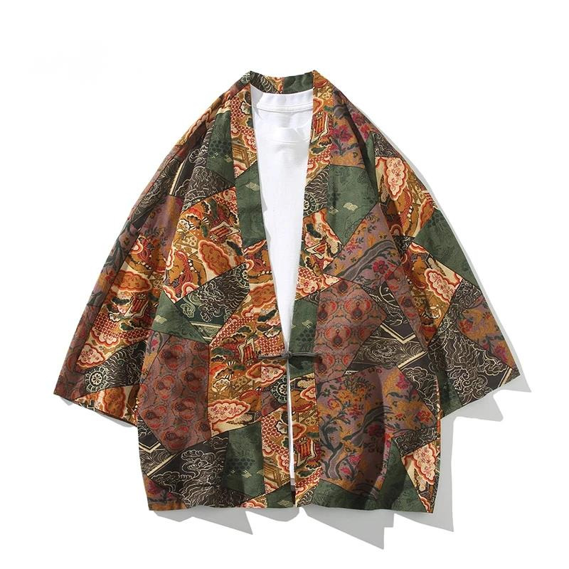 Women'S Fashion Kimono - 민족 스타일 프린트 유카타 남성 여성