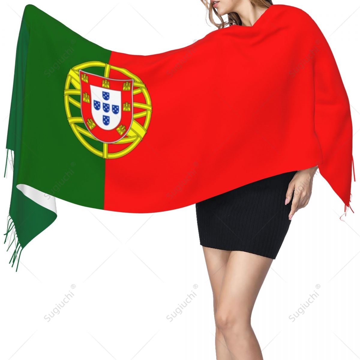 포르투갈 국기 스카프 파시미나 따뜻한 스카프 숄 랩 히 - Women'S Fashion Portugal 리뷰 및 가격