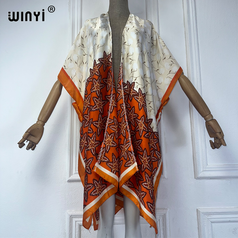WINYI 여름 기모노 여성 boho 인쇄 비키니 커버 - Women'S Fashion Kimono 리뷰 및 가격