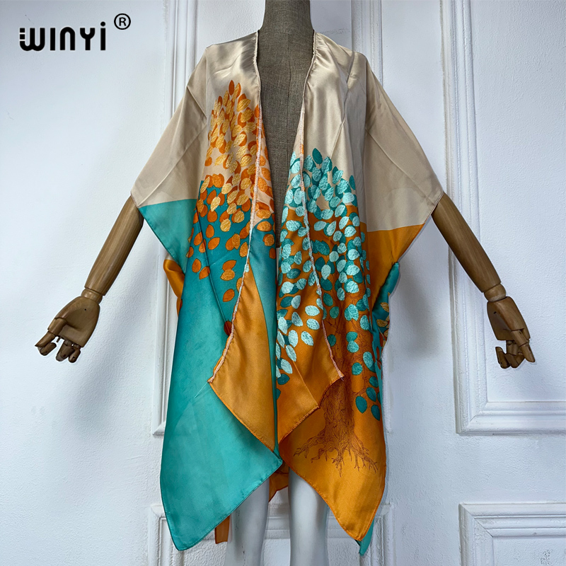 WINYI 여름 기모노 여성 boho 인쇄 비키니 커버 - Women'S Fashion Kimono 리뷰 및 가격