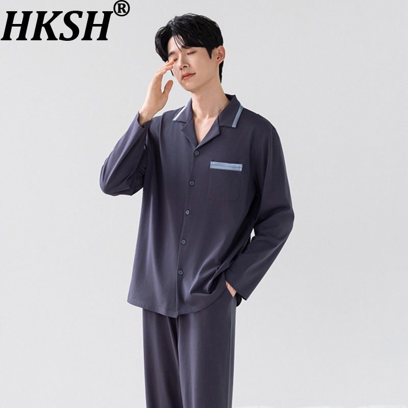 HKSH 가을 겨울 남성용 긴팔 바지 대나무 면 섬유  - Women And Men Fashion 리뷰 및 가격