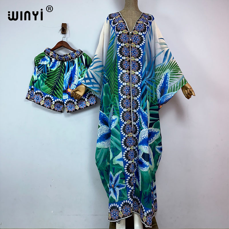 WINYI 여성용 기모노 여름 옷, 해변 원피스, 투피 - Women'S Fashion Kimono 리뷰 및 가격