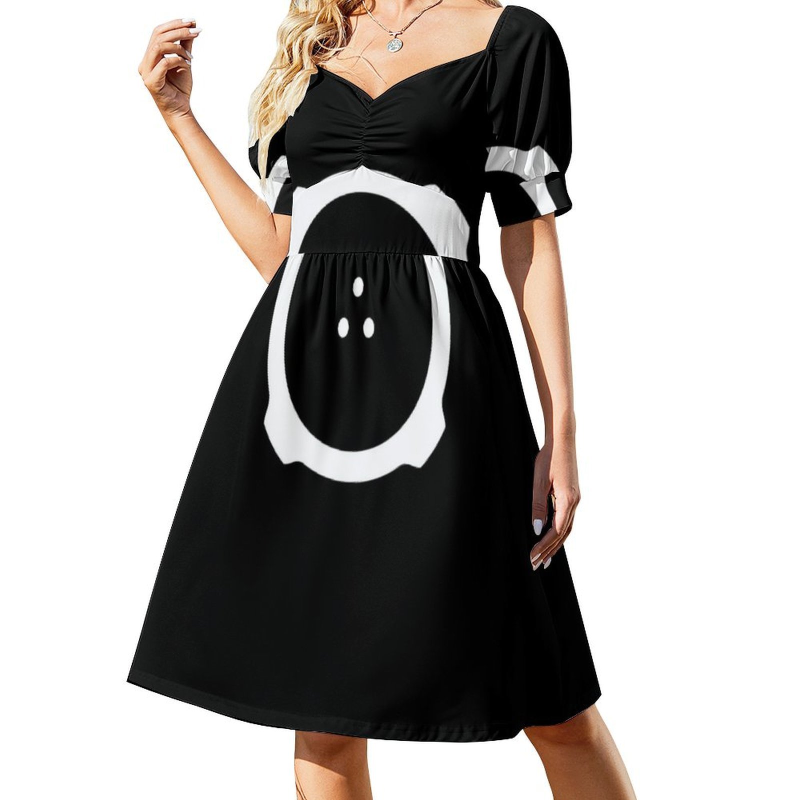 고스트 인 더 쉘 미니멀 디자인 라이트 버전 꽃무늬 스 - Smocked Dress Women 리뷰 및 가격