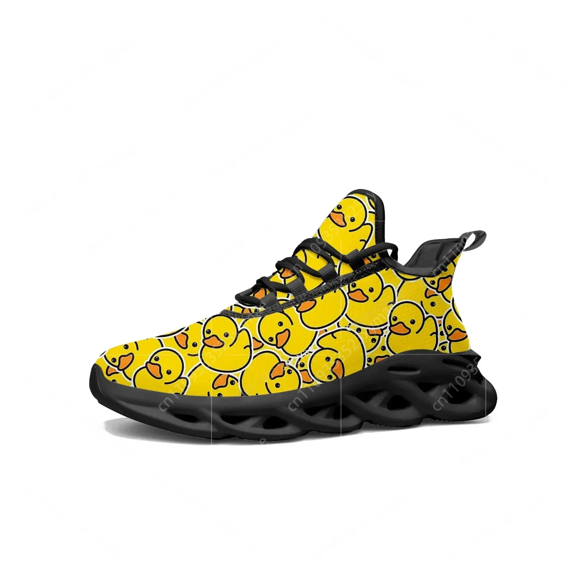옐로우 덕 프린트 플랫 스니커즈 남성 여성 스포츠 러닝 - Women'S Yellow Fashion Sneakers 리뷰 및 가격