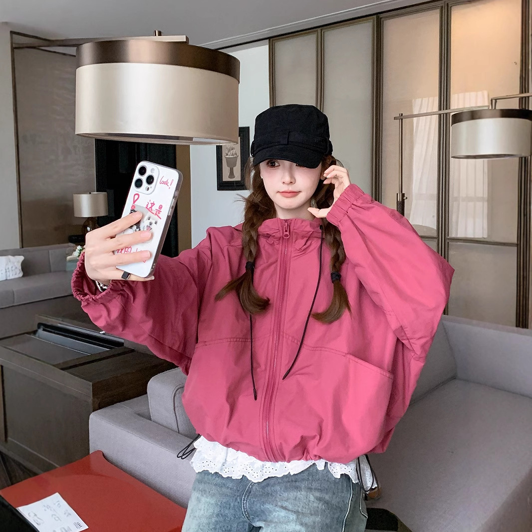 봄철 인기 패션 로즈 핑크 재킷 (쁘띠 여성용), 재킷 - Women'S Fashion Petite 리뷰 및 가격
