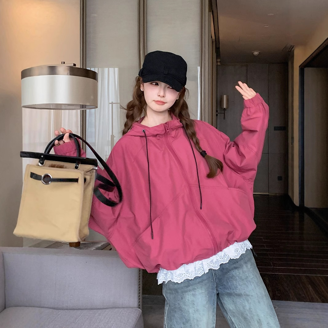 봄철 인기 패션 로즈 핑크 재킷 (쁘띠 여성용), 재킷 - Women'S Fashion Petite 리뷰 및 가격