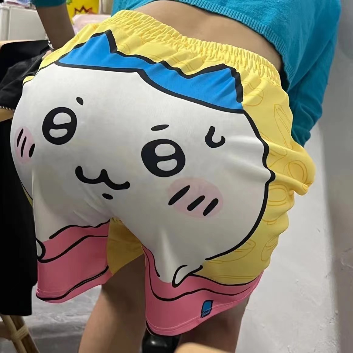 Chiikawa Y2K Usag 여름 커플 반바지 Ha - Women'S Fashion Pajamas 리뷰 및 가격