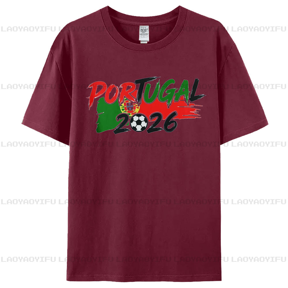 포르투갈 2026 애국 축구 팬 티셔츠 브러쉬스트로크  - Women'S Fashion Portugal 리뷰 및 가격